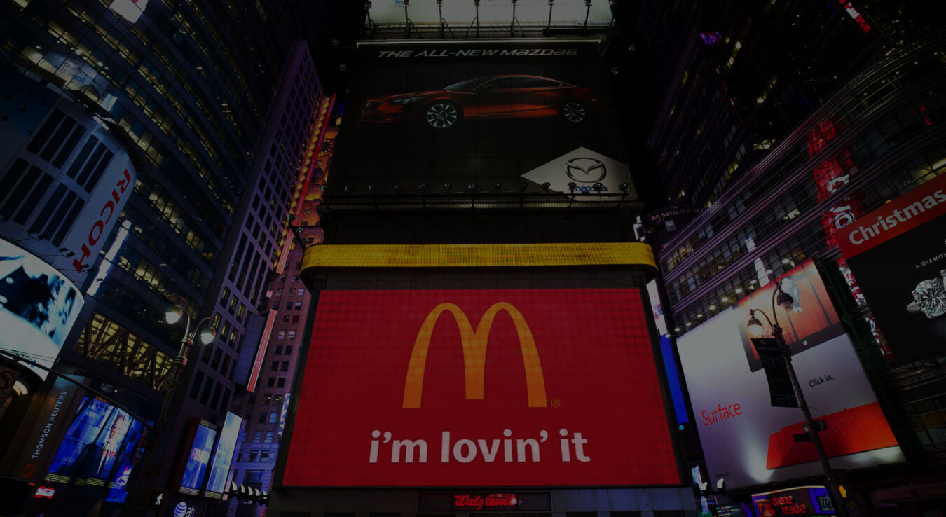 Time Square advertising