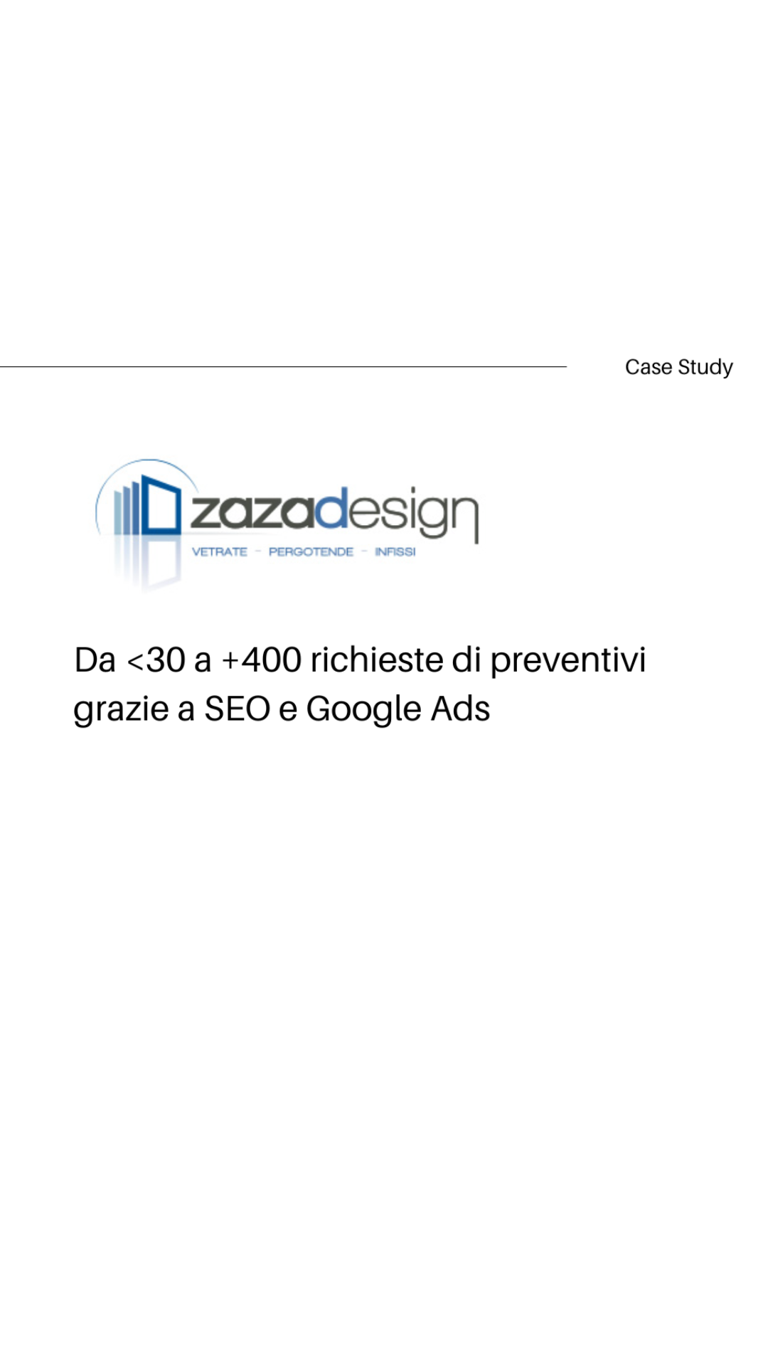 sfondo case study Zaza